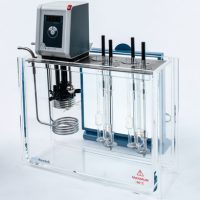 Visibility Bath for 4 Viscometers