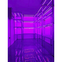 Custom Built Indoor Growth Tables for Controlled Environments