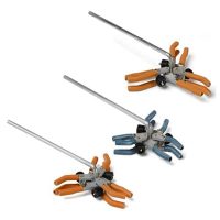 DrySyn MULTI Range 3-Position Clamp – Safe Parallel Flask Clamping