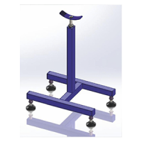 Tube Supports for Extended Work Tubes